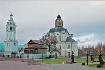 Уголок старой Тулы / Сохраненный уголок старой Тулы возле государственного музея оружия