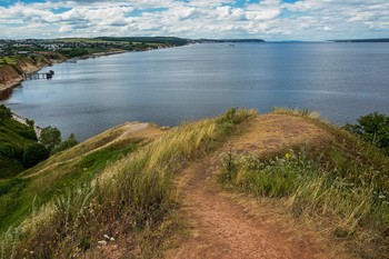 Вид с г.Лобач / г.Лобач,п.Камское устье,Татарстан