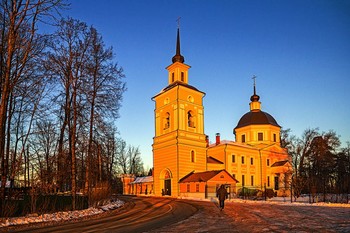 НИКОЛЬСКИЙ ХРАМ (1784г) / Подъячево. Подмосковье.