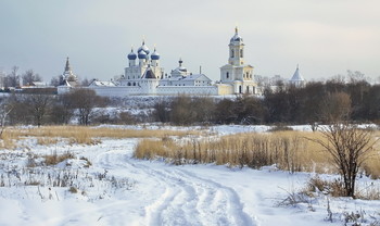 Зимний вечер / Высоцкий монастырь. Серпухов