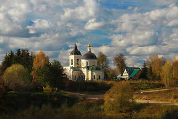 Фактурная Осень / Московская область, золотая осень.