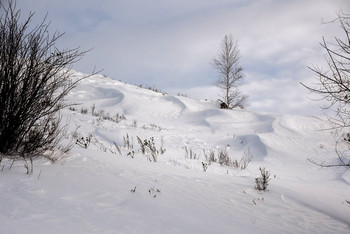 Снежные волны / Ветер постарался