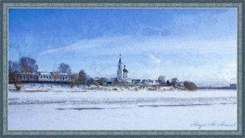 На берегу Волги. / Тверь.