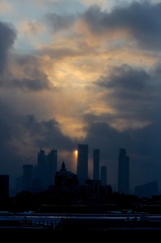 закат / Москва