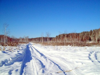 Зимняя дорога / Иркутская область