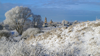 В феврале / Морозный февральский день. Окрестности села Заречного.