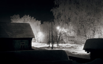 ночной мороз / Зимняя ночь