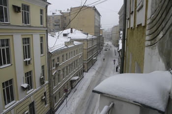 Вид на Казарменный переулок / Москва.Вид на Казарменный переулок