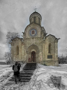 Спасский собор / Спасо-Андроников монастырь. Прощенное воскресенье