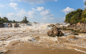 водоад Кхон / водоад Кхон Лаос