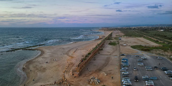 На закате дня / Израиль.Кейсария