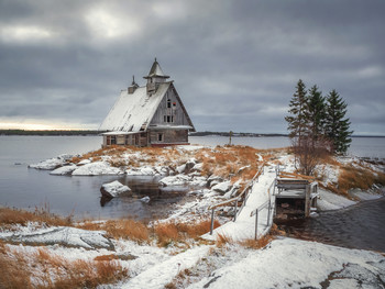 Русский Север. По следам фильма Павла Лунгина &quot;Остров&quot;. / Русский Север. По следам фильма Павла Лунгина &quot;Остров&quot;.
Поселок Рабочеостровск. Ноябрь 2020.