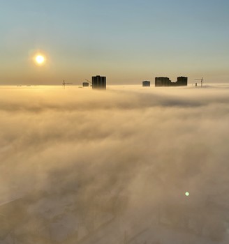 Весенние лучи / Утренний туман