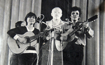 Трио / Галина Крылова и Дмитрий Лихтер. Вероятно, концерт в Чебоксарах. Скорее всего, в 1984 году.