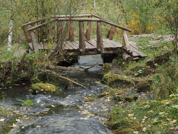Мосточек на тот бережочек / Осень ,мостик