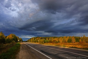 Любимыми дорогами / Осенью во Владимирской области.
