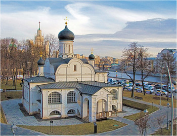 Церковь зачатия святой Анны в Зарядье. / Один из старейших православных храмов Москвы.