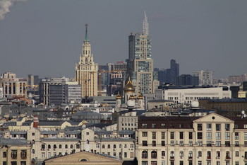 Вид на Москву (улица Новый Арбат,16) / Вид на Москву (улица Новый Арбат,16)