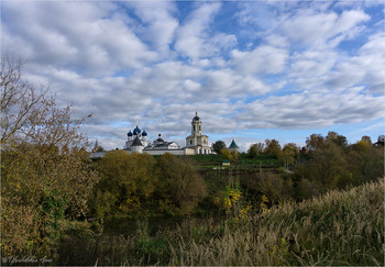 &nbsp; / Вид на Высоцкий монастырь в Серпухове