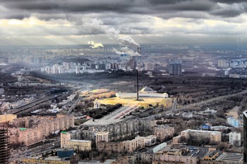 Взгляд с верху / Москва, Поклонная гора