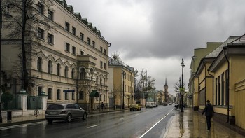 После дождя. / Москва.