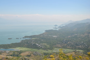 Взгляд сверху / Скадарское озеро. Черногория.