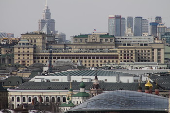 Вид на Москву (2-й Котельнический переулок,5) / Вид на Москву (2-й Котельнический переулок,5)