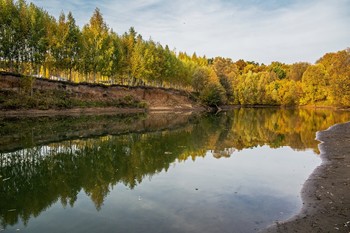 река Казанка / река Казанка,п.Щербаково,Татарстан