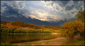 Река Уфимка / Осень