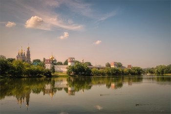 Майское утро / Новодевичий монастырь