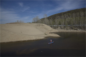 Гондольер в розливе / разлив