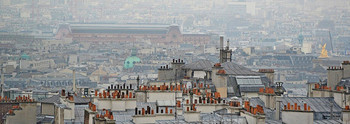 По крышам / Непарадный вид на Париж
