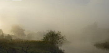 Туманный Айдар / утро,туман,человек