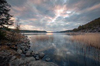 Север Ладоги / Кирьявалахти - самый северный залив Ладожского озера.
