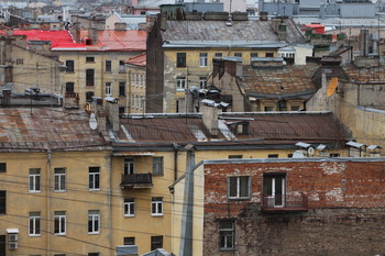 Вид на Санкт-Петербург (Лиговский проспект,74) / Вид на Санкт-Петербург (Лиговский проспект,74)