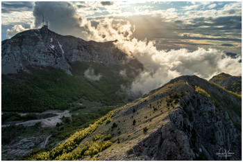 &nbsp; / Lovcen Mountain, Cetinje, Montenegro captured with Nikon D5600 and 18-105mm kit lens (18mm, @f11).