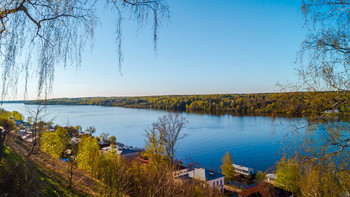 Волга, весна, Плёс. / ...
