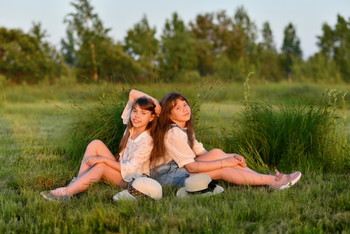 на закате / ***