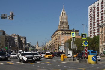 Смоленский бульвар / Москва.Смоленский бульвар