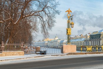 На Фонтанке / Немного прохлады в нашу жуткую жару