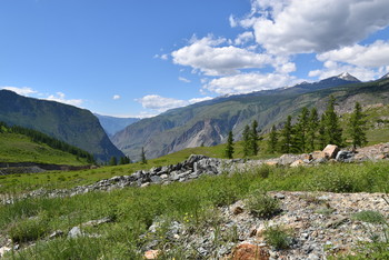 В горах Алтая. / Горный Алтай.