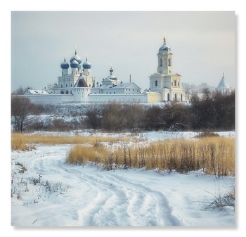 Зимний вечер / Высоцкий монастырь. Серпухов