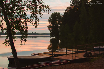 На берегу озера / Красноярский край