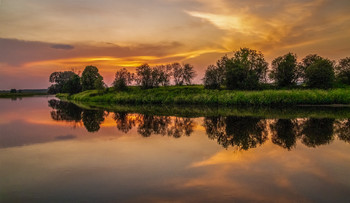 Июньский вечер на Клязьме # 8 / 26.06.2021, Подмосковье, Дрезна, река Клязьма.