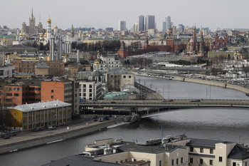Вид на Москву (2-й Котельнический переулок,5) / Вид на Москву (2-й Котельнический переулок,5)