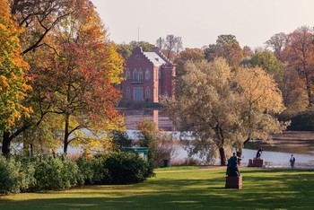 Осень в Царском Селе / Екатерининский парк Царского Села.