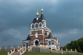 Перед грозой / Ложок , лето