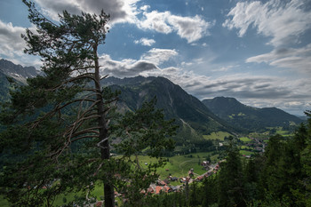 &nbsp; / Ostrachtal in Hindelang.

Allgäu Альпы