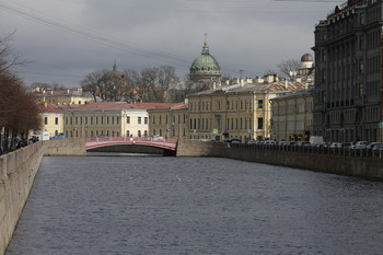 река Мойка/Вид на Казанский Собор (Санкт-Петербург) / река Мойка/Вид на Казанский Собор (Санкт-Петербург)