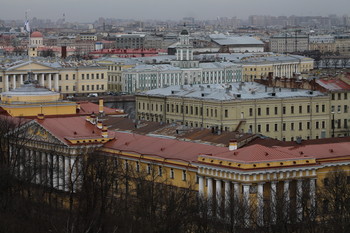 Вид на Санкт-Петербург с Исаакиевского Собора (Санкт-Петербург) / Вид на Санкт-Петербург с Исаакиевского Собора (Санкт-Петербург)